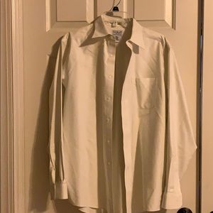 L.L.Bean white dress shirt